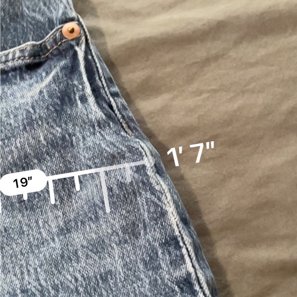 H&M straight leg jeans sz 12 - Picture 7 of 8